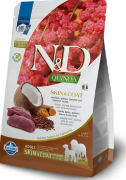 Farmina N&D Quinoa Skin & Coat Venado Pienso Seco 2,5kg