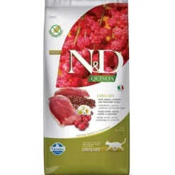 Farmina N&D Quinoa Urinary Alimento Seco para Gatos Adultos Pato 5kg