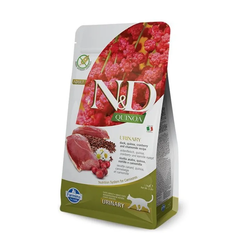Farmina N&D Quinoa Urinary Pato Cibo Secco 300g