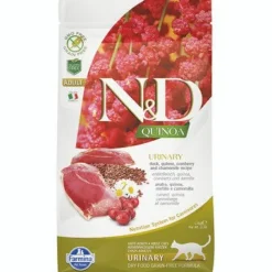 Farmina N&D Quinoa Urinary Pato Alimento Seco para Gatos 1.5Kg