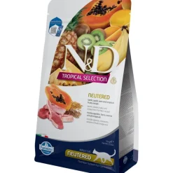 Farmina N&D Tropical Selection Neutered Cordero Alimento Seco para Gatos 1,5Kg