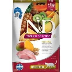 Farmina N&D Tropical Selection Gato Castrado Pienso 5Kg