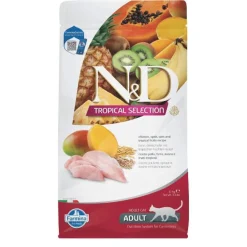 Farmina N&D Tropical Selection Pollo Alimento Seca para Gatos 5Kg