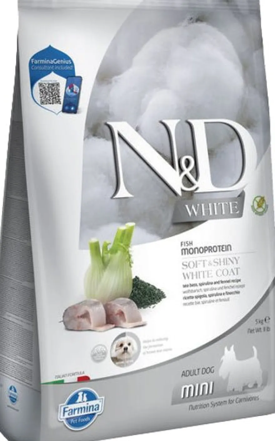 Farmina N&D White Dog Mini Alimento Seco 5Kg