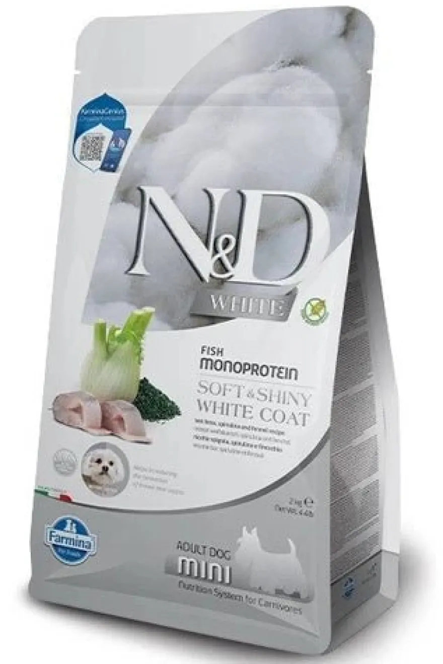 Farmina N&D White Perro Lubina Mini Saco 2Kg