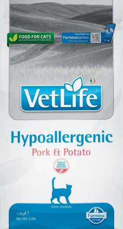 Farmina Vet Life Cerdo Hipoalergénico Para Gato 1,5Kg