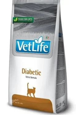 Farmina Vet Life Diabetic Saco de Comida para Gatos Adultos 400g
