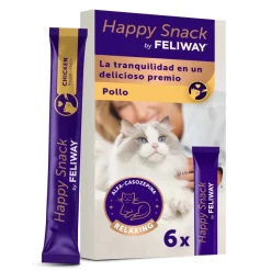 Feliway Happy Snack Crema de Pollo 6 ud