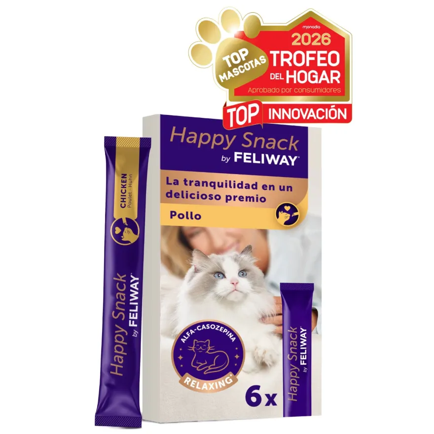 Feliway Happy Snack Crema de Pollo 6 ud
