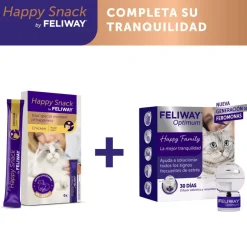 Feliway Happy Snack Crema de Pollo 6 ud