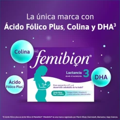 FEMIBION 3 Duplo 2x 28 Comprimidos + 28 Cápsulas (8 semanas)