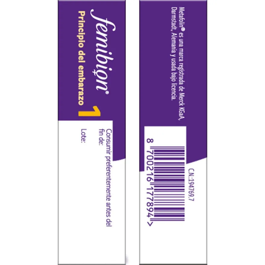FEMIBION 1 Duplo 2x28 Comprimidos (8 semanas)
