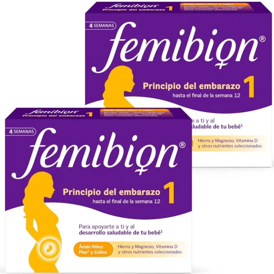 FEMIBION 1 Duplo 2x28 Comprimidos (8 semanas)