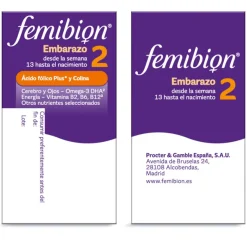 FEMIBION 2 Duplo 2x 28 Comprimidos + 28 Cápsulas (8 semanas)