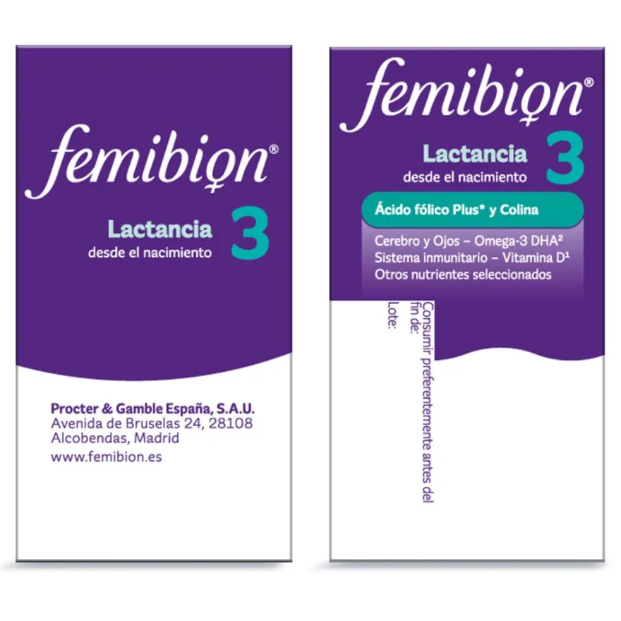 FEMIBION 3 Triplo 3x28 Comprimidos + 3x28 Cápsulas