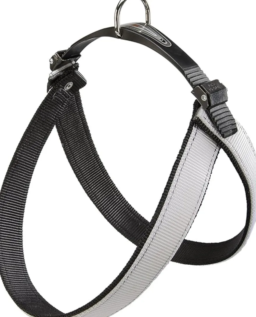 Ferplast Agila Dual 6 Arnés Para Perros Blanco | Negro 180g