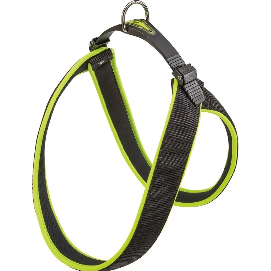 Ferplast Agila Fluo 1 Arnés para Perros Amarillo 400g