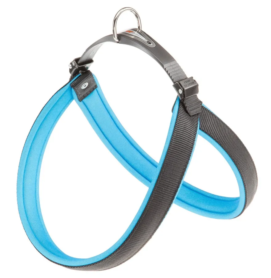 Ferplast Agila Fluo Arnés Perro Azul 200g