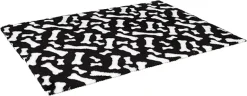 Ferplast Alfombra Plaza Gummy Negro 2 ud