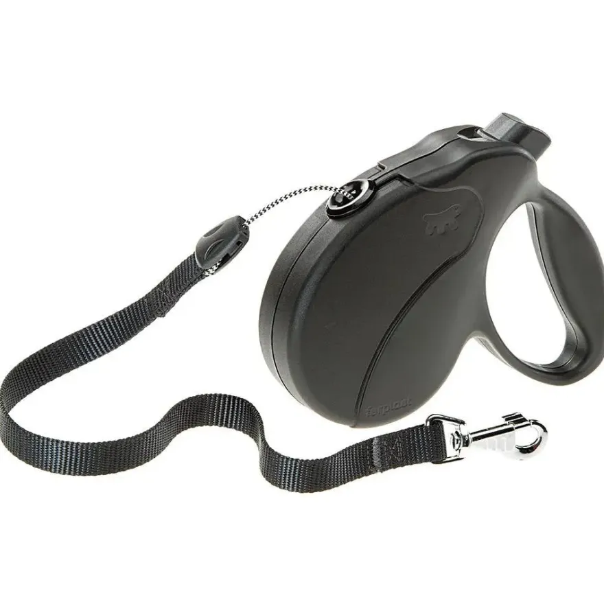 Ferplast Amigo Easy L Correa Retráctil 5m Negro