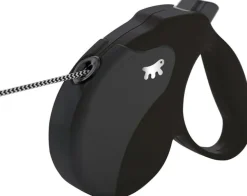 Ferplast Amigo Easy M Correa Retráctil Negro 5m