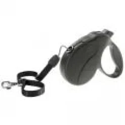 Ferplast Amigo Easy M Correa Retráctil Negro 5m