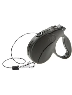 Ferplast Amigo Easy Mini Correa Retráctil Negra 3m