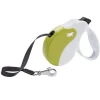 Ferplast Amigo M Correa Retráctil Blanco/Verde 5m