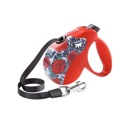 Ferplast Amigo S Tape Decor Roses Correa Retráctil 5m