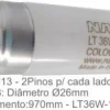 Ferplast Aquasky Lámpara Fluorescente 36W 1 ud