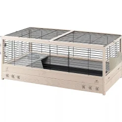 Ferplast Arena 120 Jaula Conejos Negro y Beige 1 ud