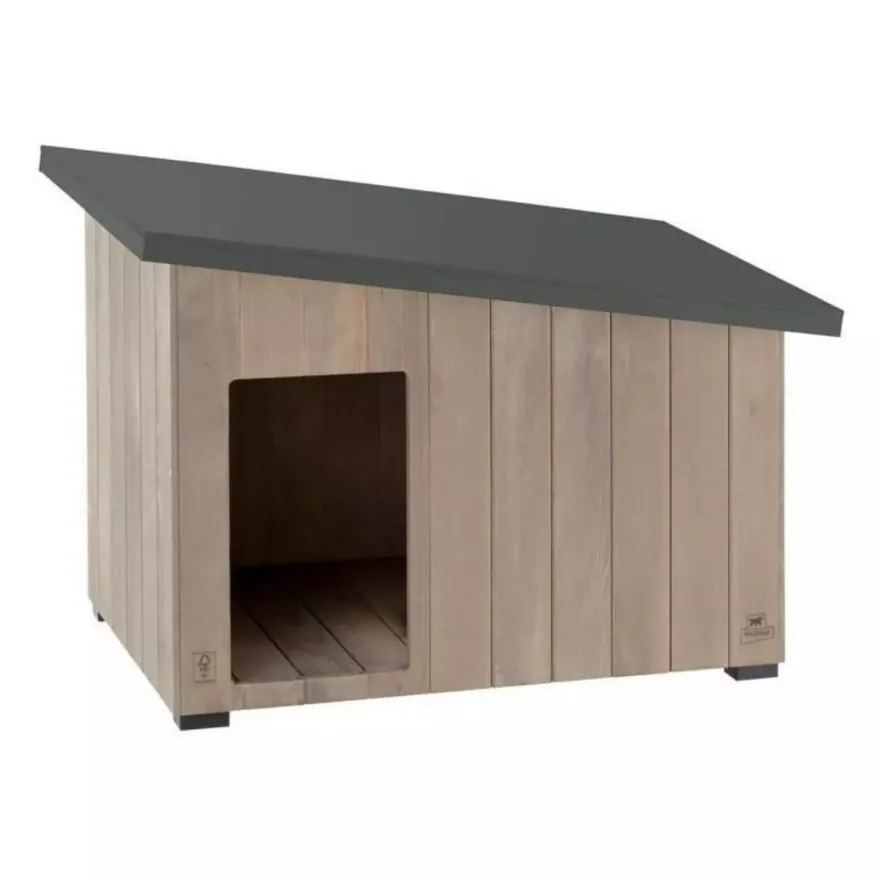 Ferplast Argo 50 Caseta para Perros de Madera 1 ud