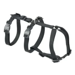 Ferplast Arnés Agila Fantasy 3 Negro para Perros 42-50cm