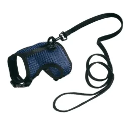 Ferplast Arnés Ajustable Nylon Negro 1 ud