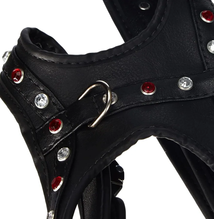 Ferplast Arnés Joy P L Negro 2 uds