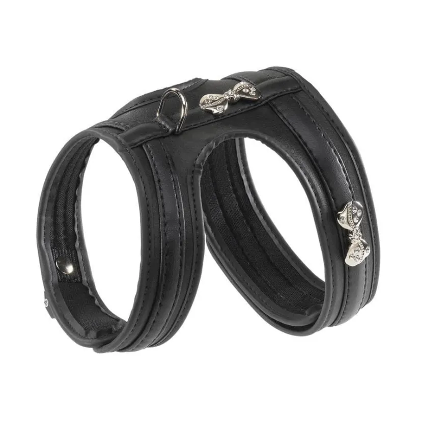 Ferplast Arnés Joy P S Negro 2 ud 92g