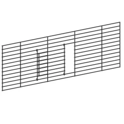 Ferplast Blanco Front Side Casita 120 Rejilla Frontal 1 ud