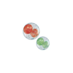 Ferplast Bola de Plástico para Roedores Negro/blanco 25cm 490g