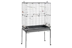 Ferplast Cage Planeta Negro Jaula para Aves 16100g