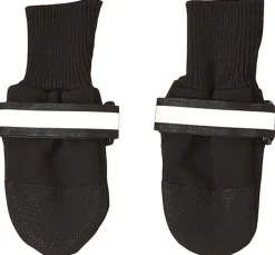 Ferplast Calzado Protector para Perro Negro 2 pares