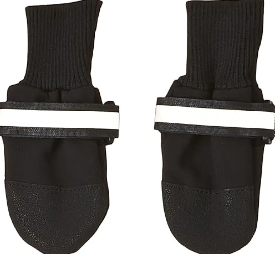 Ferplast Calzado Protector para Perro Negro 2 pares