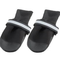 Ferplast Calzado Protector para Perros XL Negro 2 ud