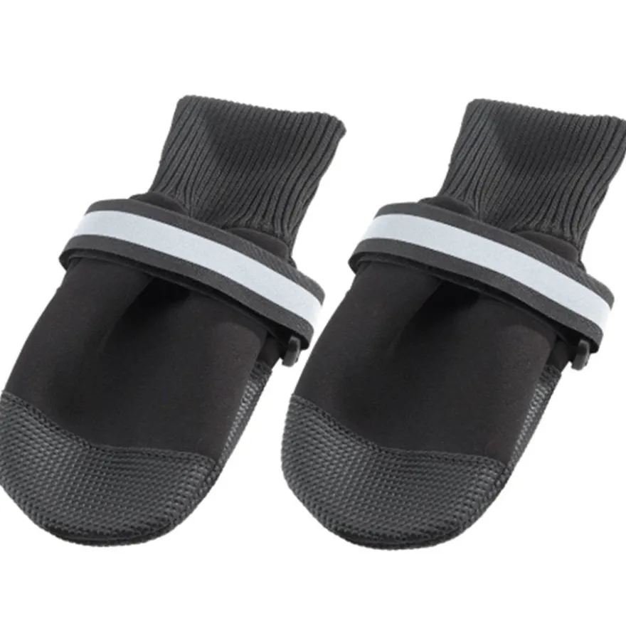 Ferplast Calzado Protector para Perros XL Negro 2 ud