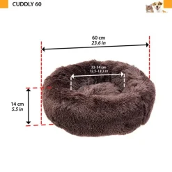 Ferplast Cama Cuddly Gris 1330g
