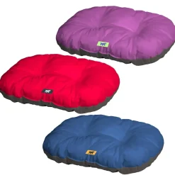 Ferplast Cama Relax 65/6 Cojín para Perros y Gatos Pequeños Rojo/Lila/Azul 1 ud