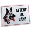 Ferplast Cartel Attenti Al Cane Bianco 4 ud