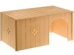 Ferplast Caseta de Madera para Roedores Madera Natural