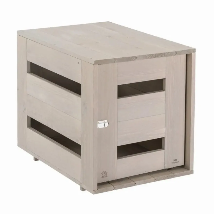 Ferplast Caseta Inter Madera Gris 1 ud
