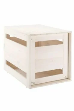 Ferplast 87030321 Caseta para perros Madera Gris 34.2kg