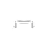Ferplast CHA 4130 Percha de Madera Negra 150g